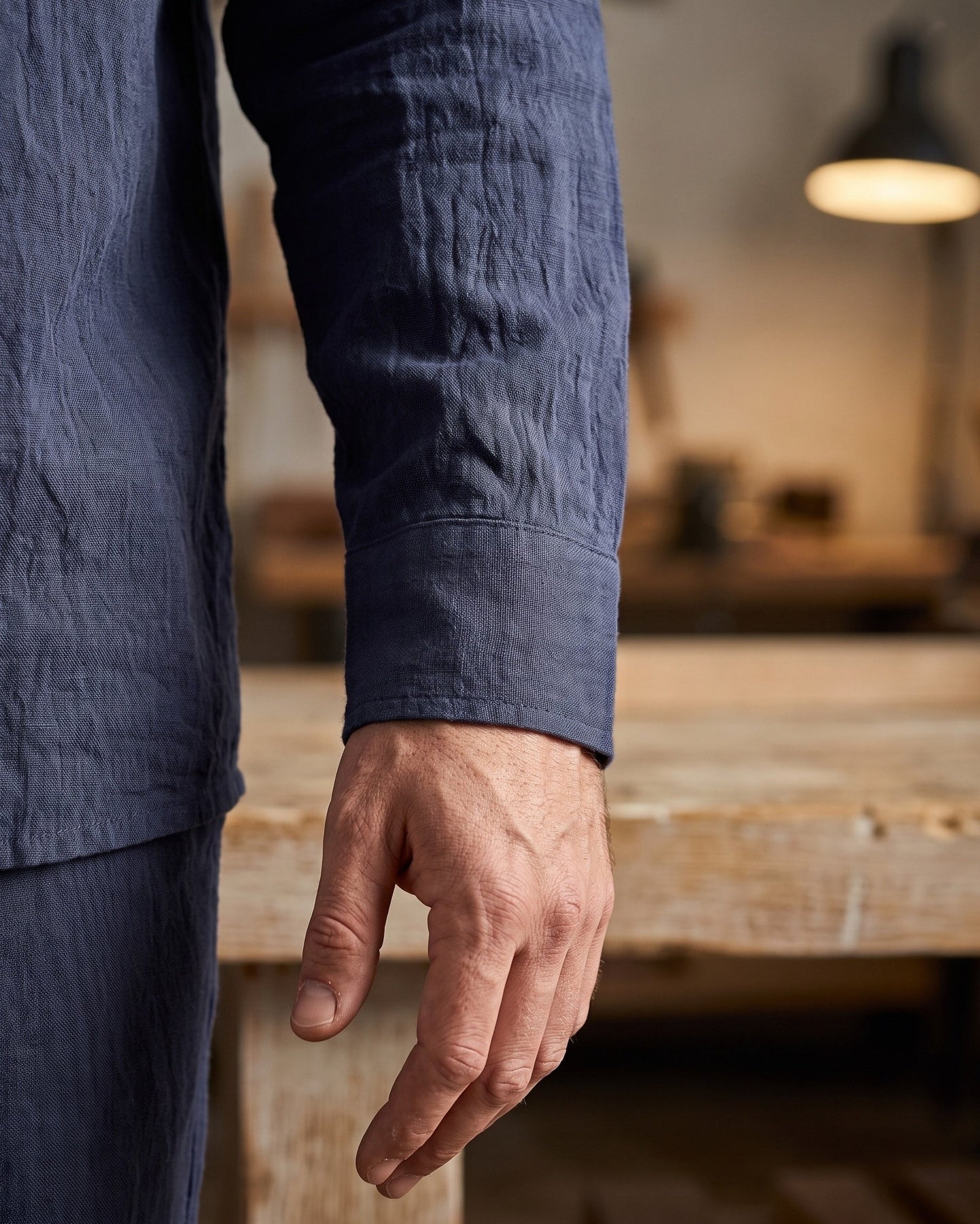 Vittorio Linen Hoodie Set
